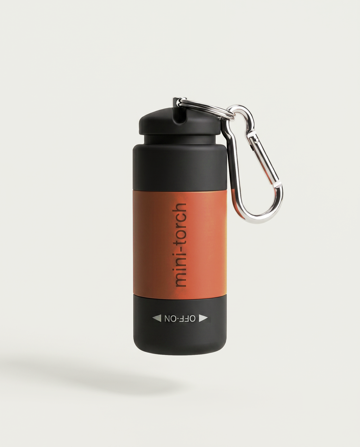 Mini Torche marron — bandeau marron sur corps noir
