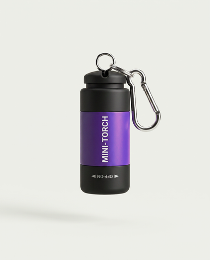 Mini Torche violette — bandeau violet sur corps noir